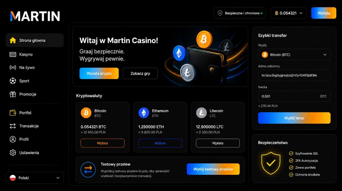 Portfel kryptowalutowy i środki bezpieczeństwa.